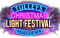 Logo featuring christmas lights